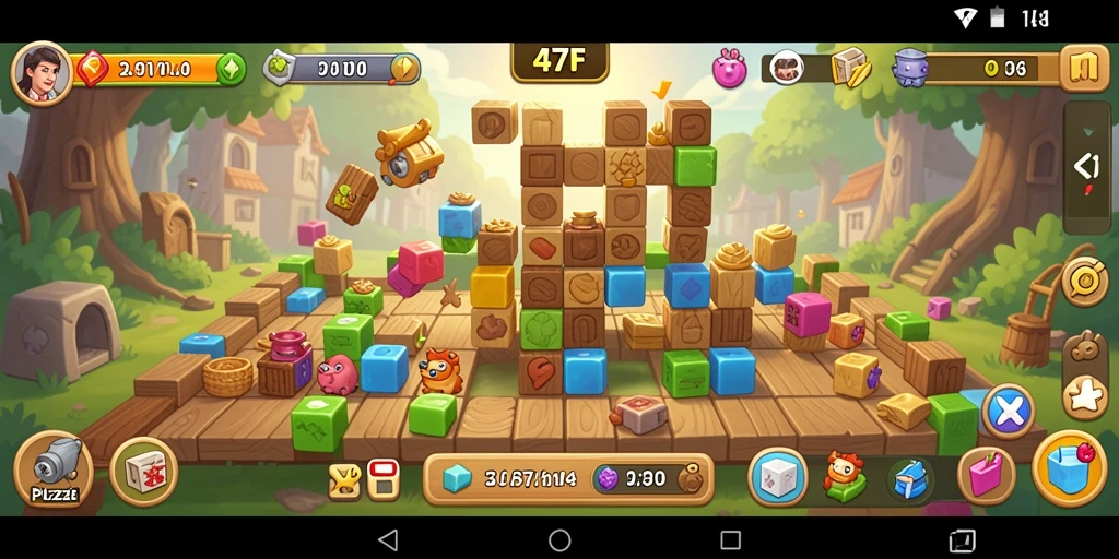 Gameplay seru di 47F dengan berbagai tantangan Puzzle.
