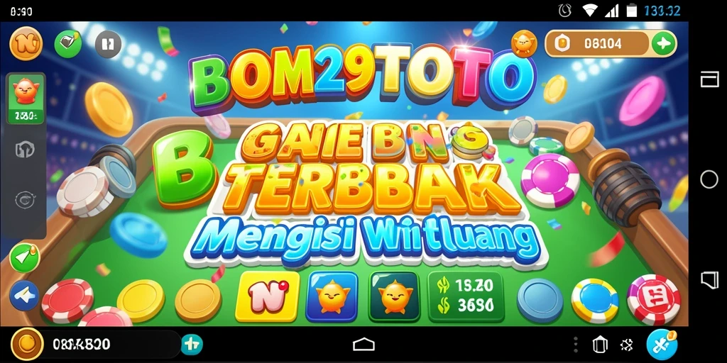 Screenshot gameplay BOM29TOTO yang menampilkan suasana bermain Bingo.