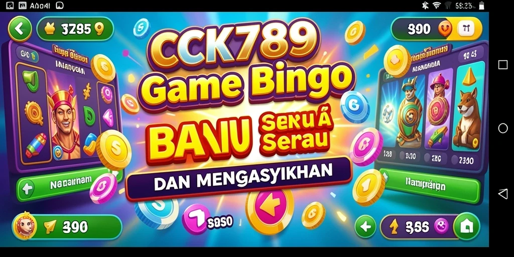 Screenshot CK789 menampilkan gameplay Bingo yang seru dan interaktif.