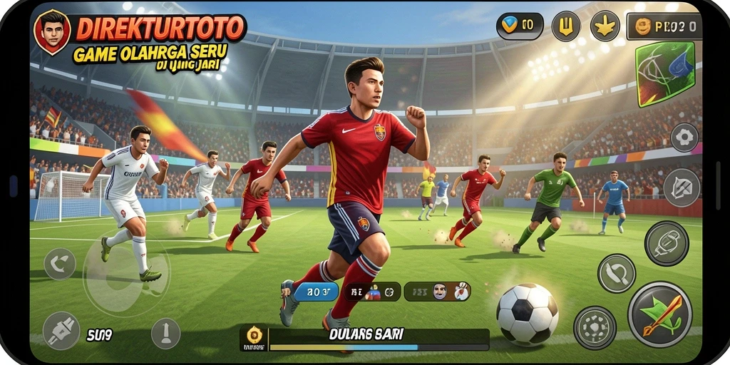 Tampilan gameplay DIREKTURTOTO yang penuh aksi dan seru.