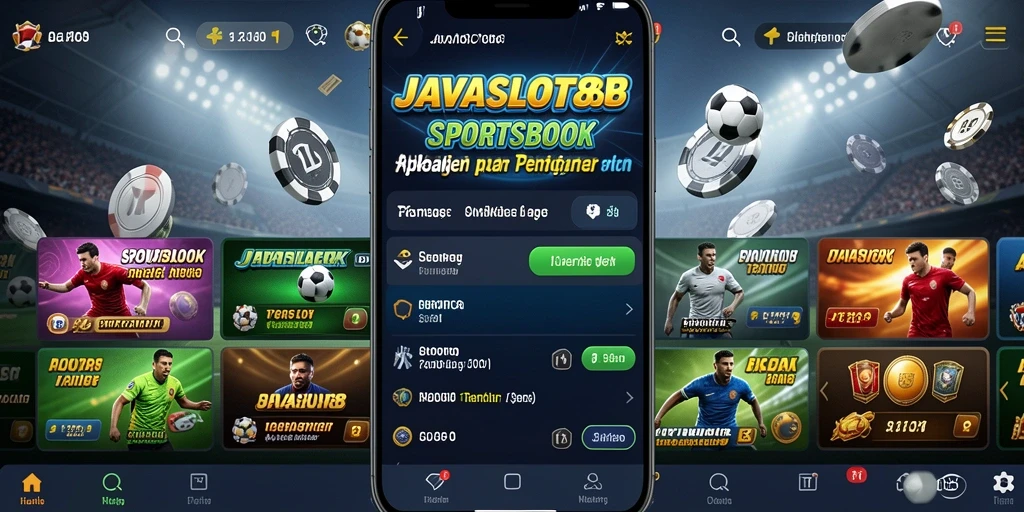 Tampilan gameplay JAVASLOT88 dengan berbagai pilihan taruhan olahraga.