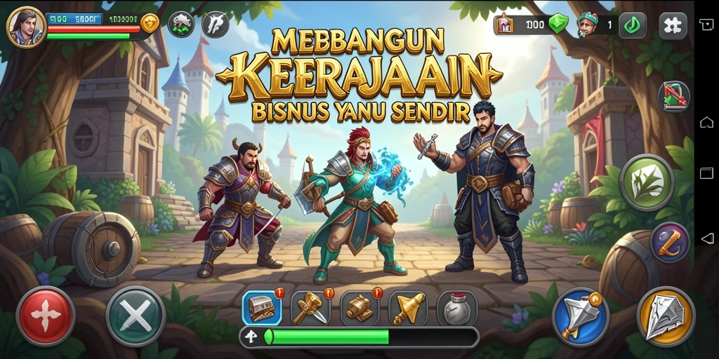 Tampilan gameplay KAGANDAN yang menantang dan interaktif.