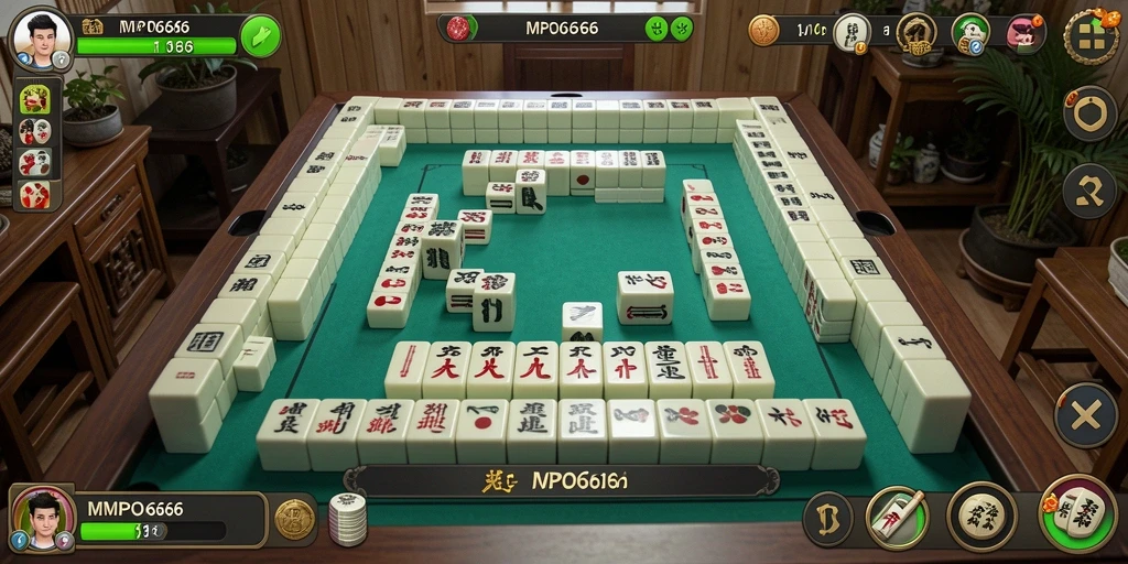 Gameplay Mahjong yang menakjubkan dengan desain visual menawan.