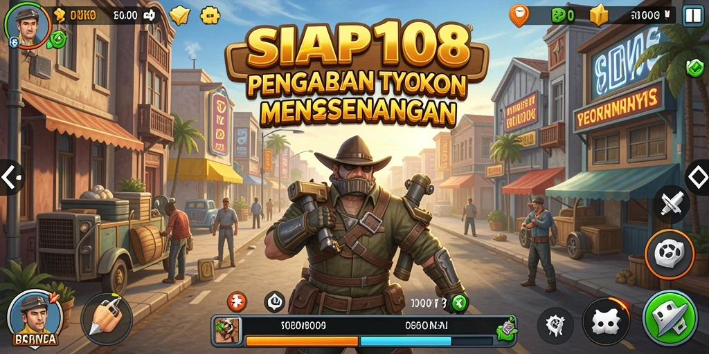 Tangkapan layar SIAP108 menampilkan pengalaman gameplay Tycoon yang mengasyikkan.