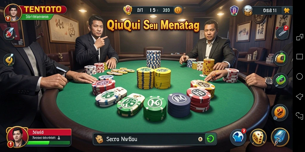 Screenshot tampilan gameplay menarik dari TENTOTO.