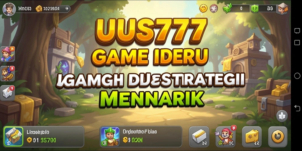 Screenshot gameplay UUS777 dengan tampilan karakter dan strategi.